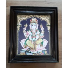 Ganesha on lotus