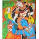 Kerala Mural - Radha Krishna 4