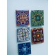 Mandala fridge magnets