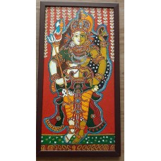 Kerala Mural- Ardhanari