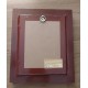 Framed painting backside