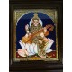 Saraswathi on White Lotus -small