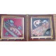 Glass painting keyholders 4