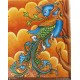 Kerala Mural-Peacock