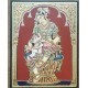 Baby Ganesh with Parvathi
