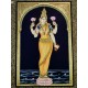 Standing Ravi varma Lakshmi
