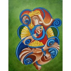 Ganesha on Canvas 2