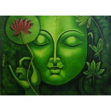 Buddha on Canvas